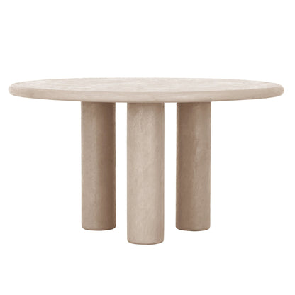 DTP Home Scala Eettafel Rond Clio Sand Ø140cm - Eetkamertafel - DTP Home - livinglovely.nl