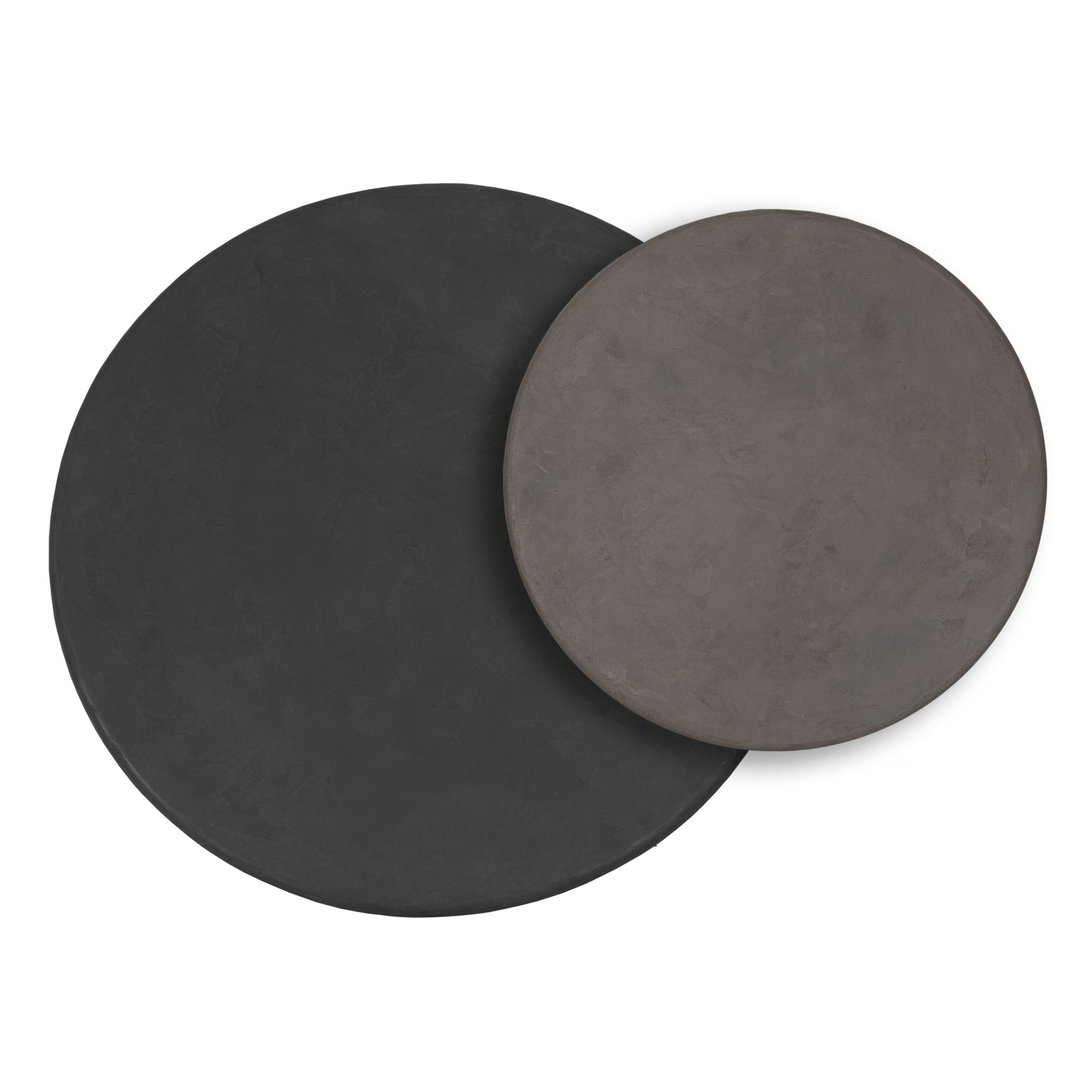 DTP Home Scala Salontafel Melo Earth Fudge / Pepper Set van 2 - Salontafel - DTP Home - livinglovely.nl