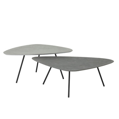 DTP Home Scala Salontafel Plectro Air Frost / Dusk Set van 2 - Salontafel - DTP Home - livinglovely.nl