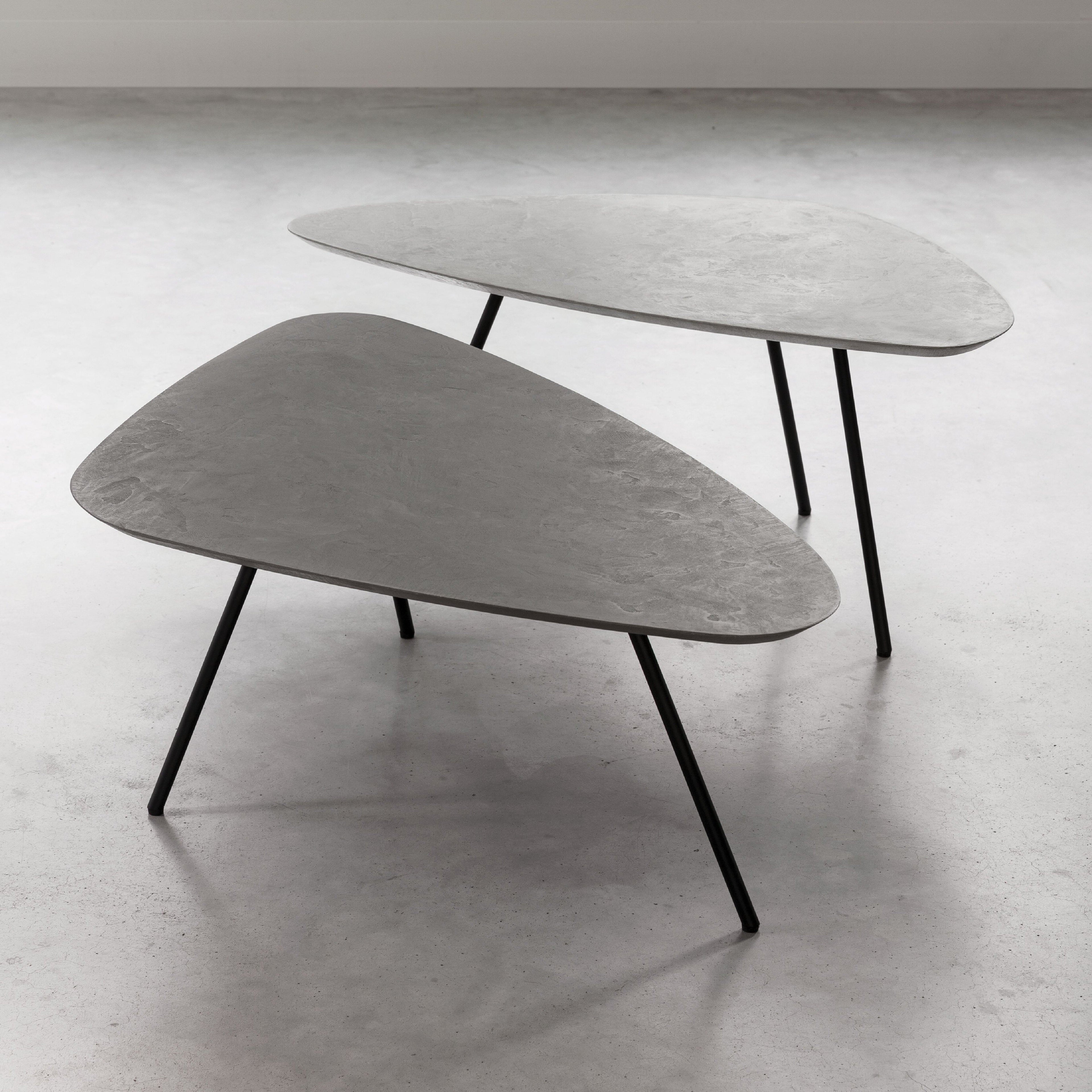 DTP Home Scala Salontafel Plectro Air Frost / Dusk Set van 2 - Salontafel - DTP Home - livinglovely.nl