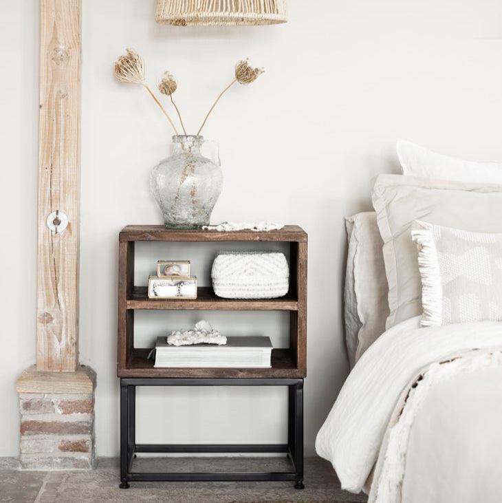 DTP Home Timber Nachtkastje - Nachtkastje - DTP Home - livinglovely.nl
