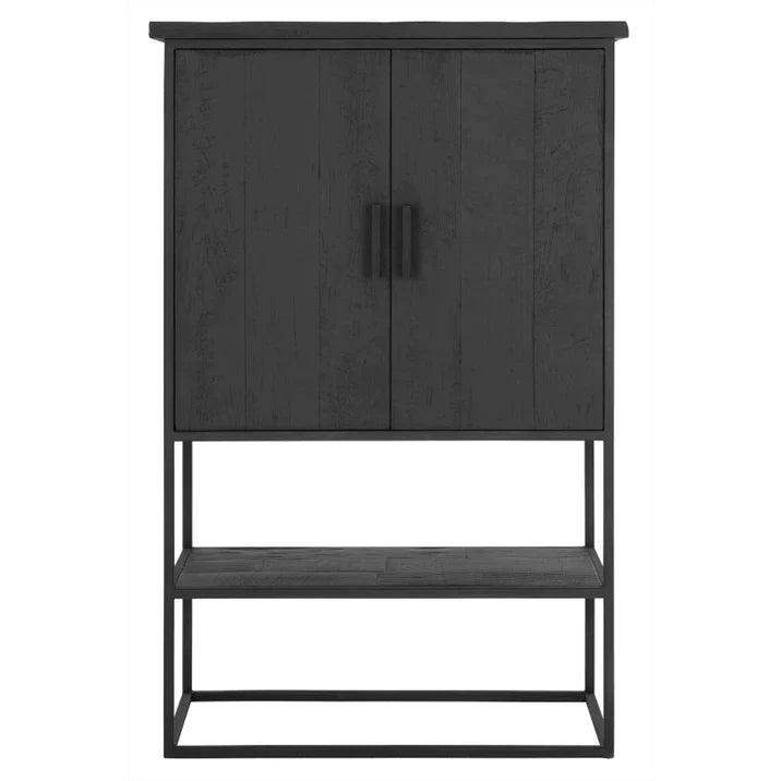 DTP Home Timeless Black Bergkast Beam Small 140cm - Bergkast - DTP Home - livinglovely.nl
