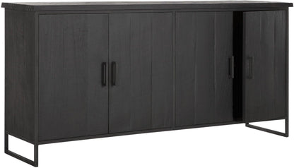 DTP Home Timeless Black Dressoir Beam No 1 190cm - Dressoir - DTP Home - livinglovely.nl