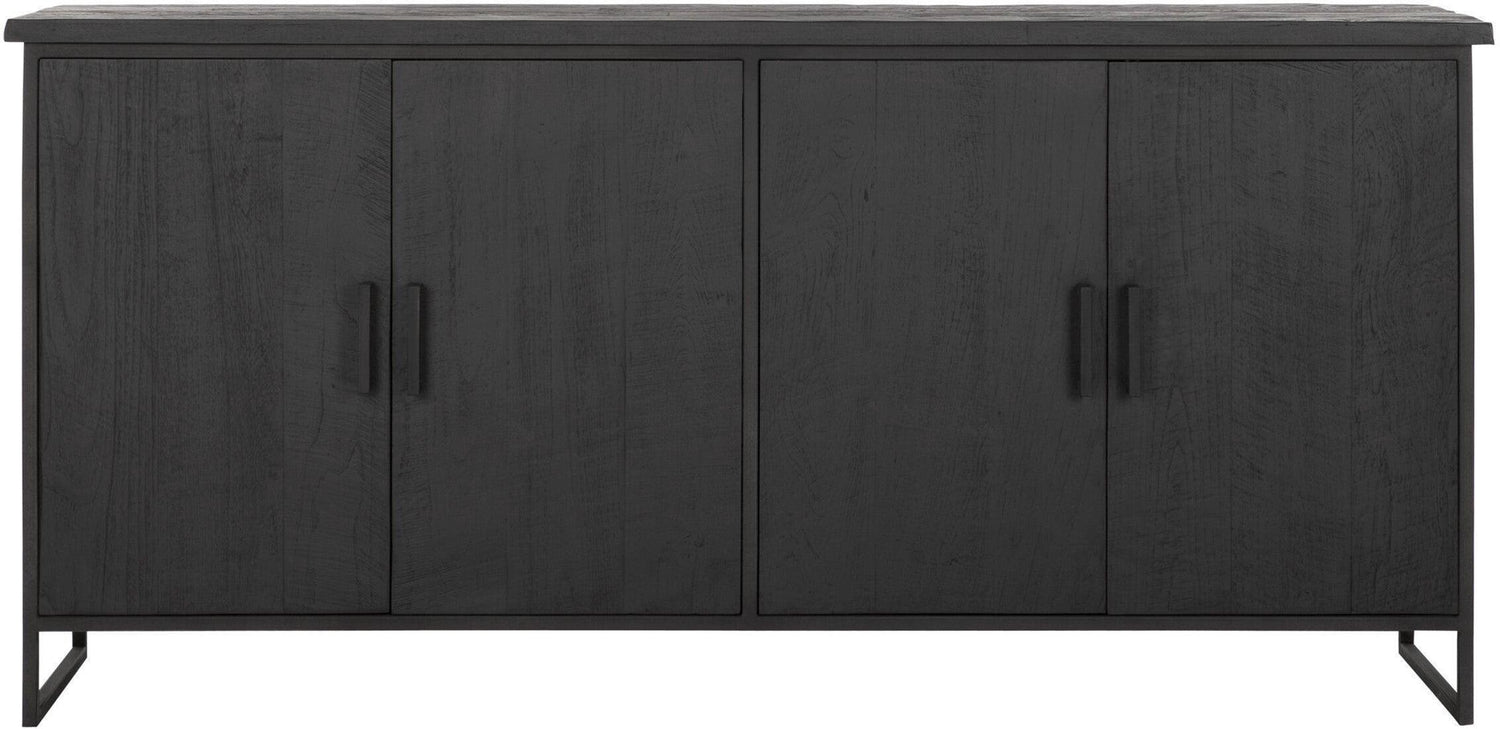 DTP Home Timeless Black Dressoir Beam No 1 190cm - Dressoir - DTP Home - livinglovely.nl