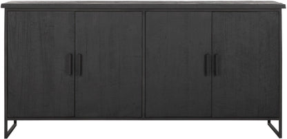 DTP Home Timeless Black Dressoir Beam No 1 190cm - Dressoir - DTP Home - livinglovely.nl