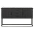 DTP Home Timeless Black Dressoir Beam No 2 158cm - Dressoir - DTP Home - livinglovely.nl