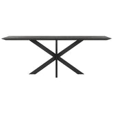 DTP Home Timeless Black Eettafel Curves 260cm - Eetkamertafel - DTP Home - livinglovely.nl