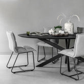 DTP Home Timeless black Eettafel Shape Ovaal 200cm - Eetkamertafel - DTP Home - livinglovely.nl