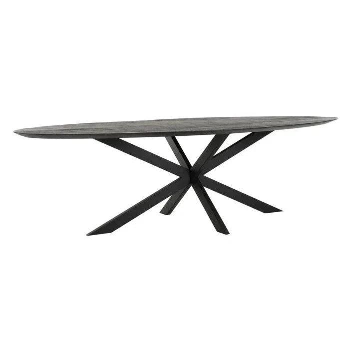 DTP Home Timeless black Eettafel Shape Ovaal 200cm - Eetkamertafel - DTP Home - livinglovely.nl