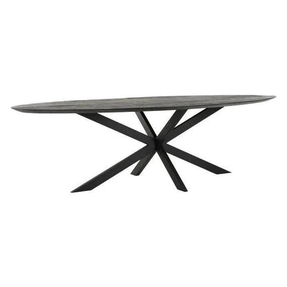 DTP Home Timeless black Eettafel Shape Ovaal 200cm - Eetkamertafel - DTP Home - livinglovely.nl