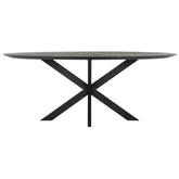 DTP Home Timeless black Eettafel Shape Ovaal 200cm - Eetkamertafel - DTP Home - livinglovely.nl