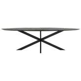 DTP Home Timeless black Eettafel Shape Ovaal 200cm - Eetkamertafel - DTP Home - livinglovely.nl