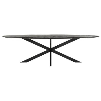 DTP Home Timeless black Eettafel Shape Ovaal 200cm - Eetkamertafel - DTP Home - livinglovely.nl