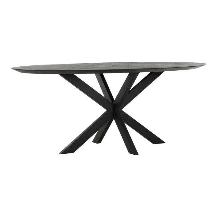 DTP Home Timeless black Eettafel Shape Ovaal 200cm - Eetkamertafel - DTP Home - livinglovely.nl