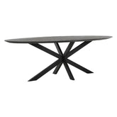 DTP Home Timeless black Eettafel Shape Ovaal 240cm , Eetkamertafel , DTP Home , livinglovely.nl