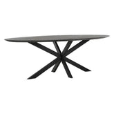 DTP Home Timeless black Eettafel Shape Ovaal 280cm - Eetkamertafel - DTP Home - livinglovely.nl