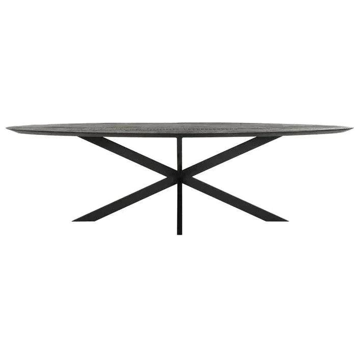 DTP Home Timeless black Eettafel Shape Ovaal 280cm - Eetkamertafel - DTP Home - livinglovely.nl