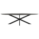 DTP Home Timeless black Eettafel Shape Ovaal 280cm - Eetkamertafel - DTP Home - livinglovely.nl