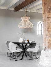 DTP Home Timeless Black Eettafel Shape Rond 130cm - Eetkamertafel - DTP Home - livinglovely.nl