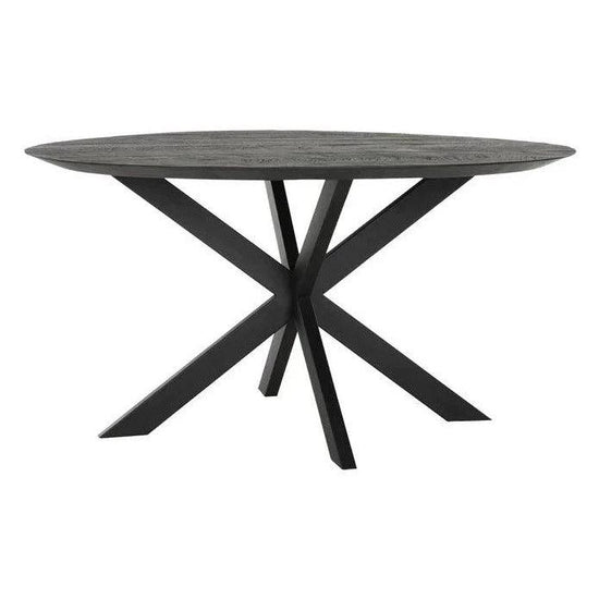 DTP Home Timeless Black Eettafel Shape Rond 130cm , Eetkamertafel , DTP Home , livinglovely.nl