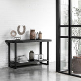 DTP Home Timeless Black Sidetable Beam , Sidetable , DTP Home , livinglovely.nl