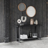 DTP Home Timeless Black Sidetable Beam , Sidetable , DTP Home , livinglovely.nl