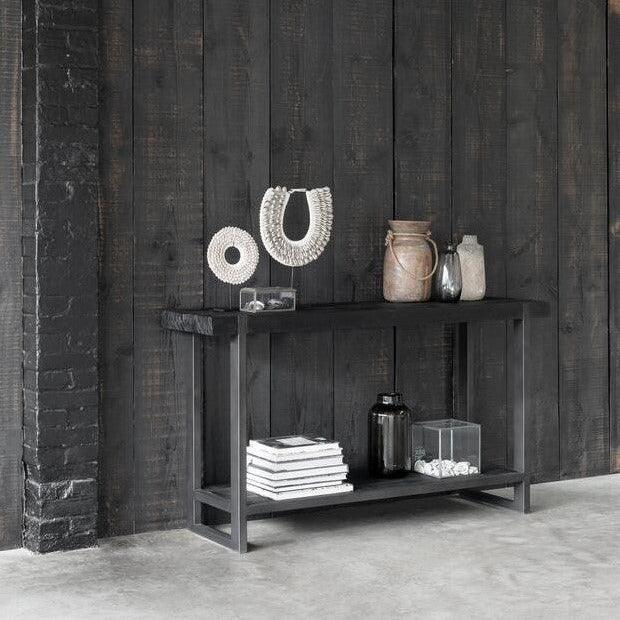 DTP Home Timeless Black Sidetable Beam , Sidetable , DTP Home , livinglovely.nl