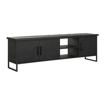 DTP Home Timeless Black TV Meubel Beam No.2 Medium 180cm - TV meubel - DTP Home - livinglovely.nl