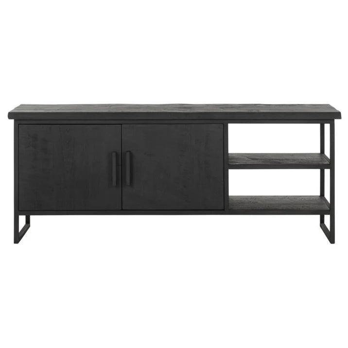 DTP Home Timeless Black TV Meubel Beam No 2 Small 140cm , TV meubel , DTP Home , livinglovely.nl