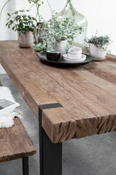 DTP Home Timeless Eettafel Beam 300cm - Eetkamertafel - DTP Home - livinglovely.nl