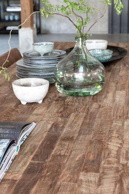 DTP Home Timeless Eettafel Tracks 225cm - Eetkamertafel - DTP Home - livinglovely.nl