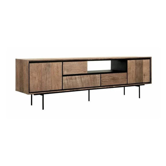 DTP Home TV Meubel Metropole Large 195cm 2 deuren, 3 lades open vak , TV meubel , DTP Home , livinglovely.nl