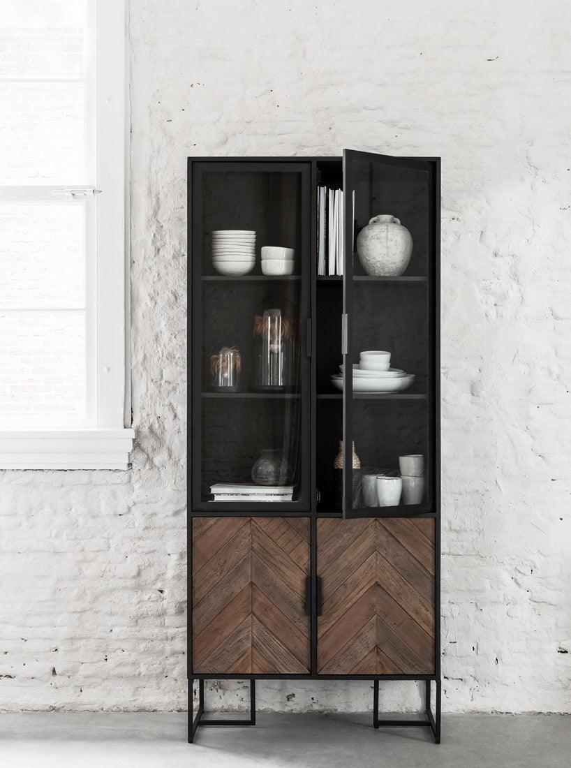 DTP Home Vitrinekast Criss Cross - Vitrinekast - DTP Home - livinglovely.nl