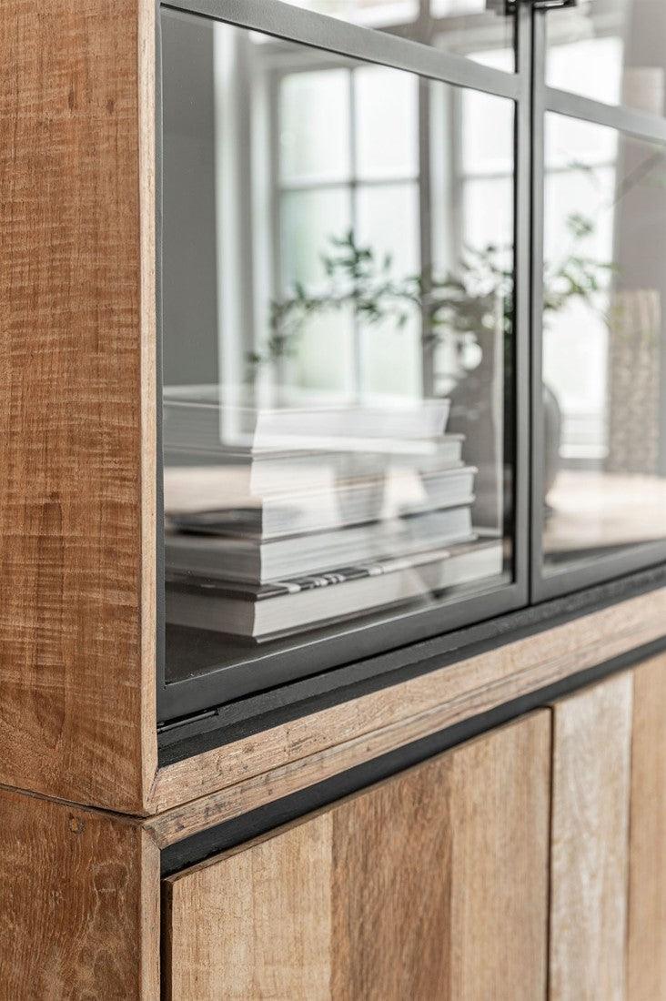 DTP Home Vitrinekast Metropole Medium - Vitrinekast - DTP Home - livinglovely.nl