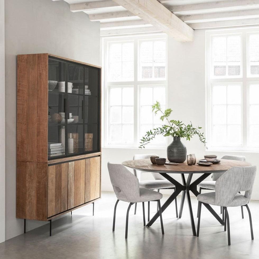 DTP Home Vitrinekast Metropole Medium - Vitrinekast - DTP Home - livinglovely.nl