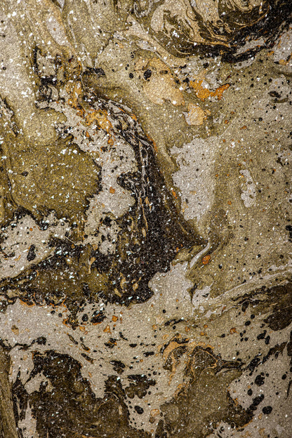 Eaven Green Marble Look Glass Mozaic Wall Panel 90x90cm PTMD - Wandpaneel - PTMD - livinglovely.nl