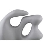 Eddison Taupe ceramic matt glazed statue organic - Beeld - PTMD - livinglovely.nl