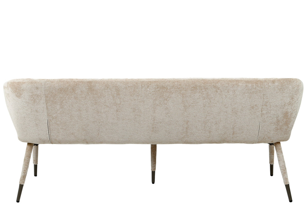 Eetkamerbank 3 Thor Beige 200x70.x87cm PTMD , Eetkamerbank , PTMD , livinglovely.nl