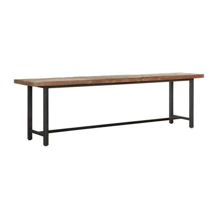 Eetkamerbank Timeless Beam teakhout naturel 165cm DTP Home