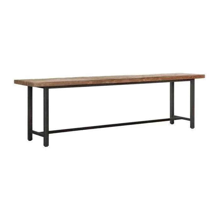 Eetkamerbank Timeless Beam teakhout naturel 215cm DTP Home