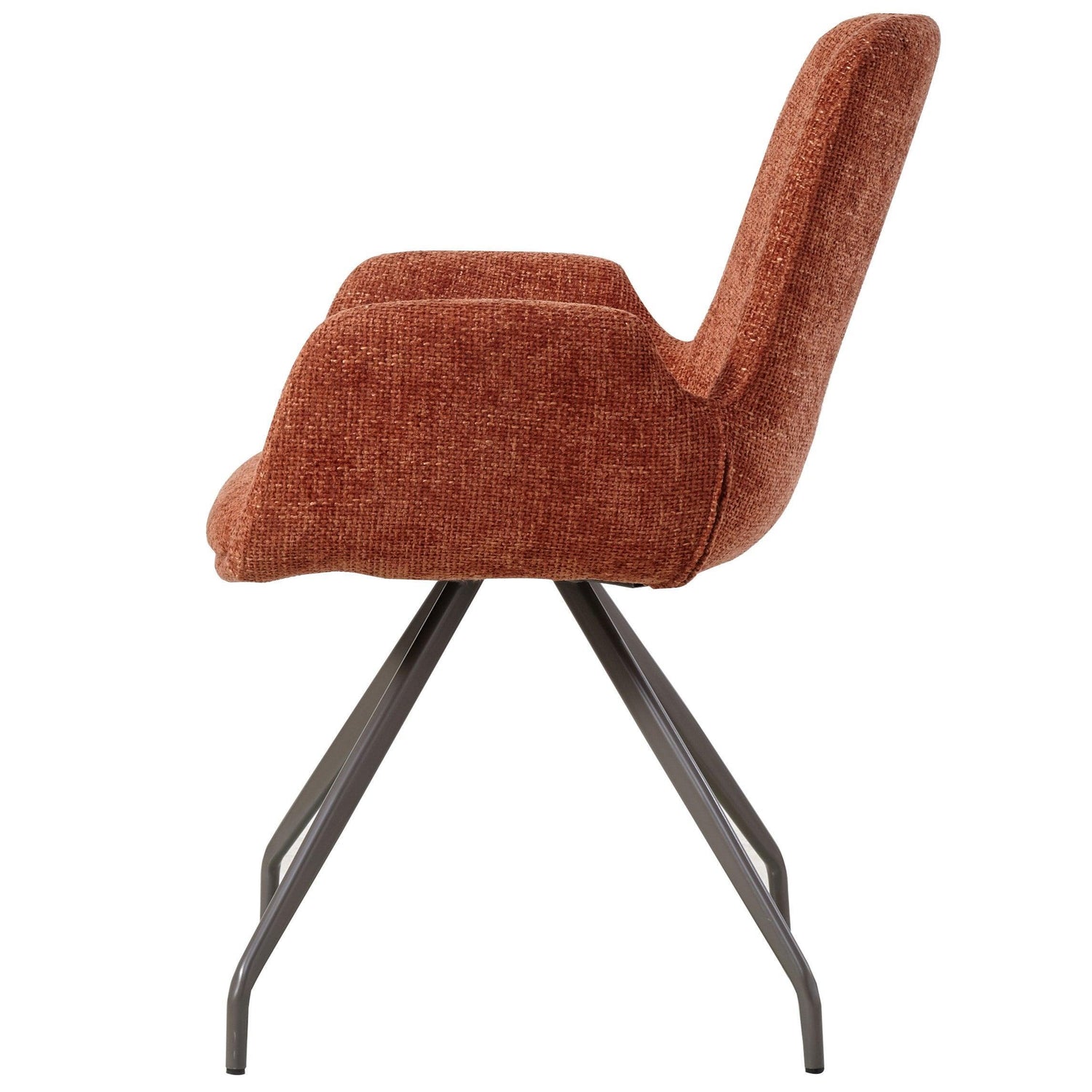 Eetkamerstoel Athena Rust Legacy6 Deepterra Clay Leg PTMD - Eetkamerstoel - PTMD - livinglovely.nl