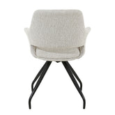 Livingfurn Capp eetkamerstoel Beige Lodge, set van twee