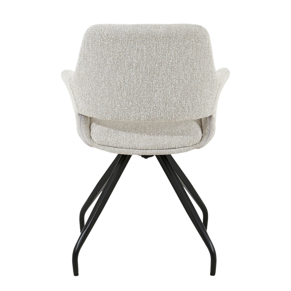 Livingfurn Capp eetkamerstoel Beige Lodge, set van twee