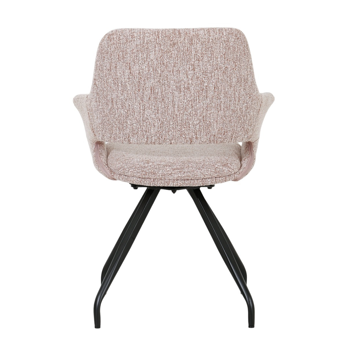 Draaibare eetkamerstoel Capp Blossom Lodge van Livingfurn, B61cm x D61cm x H88cm