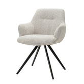 Eetkamerstoel Doreen Sneak Natural Set van 2 van Livingfurn