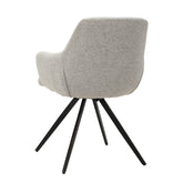 Livingfurn Doreen eetkamerstoel Sneak Natural, set van twee