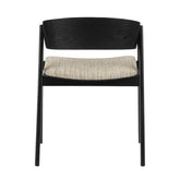 Eetkamerstoel Edo Zwart - Set van 2 - Pole To Pole - Eetkamerstoel - Pole To Pole - livinglovely.nl