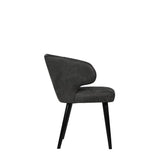 Eetkamerstoel Fiori Anthracite PTMD - Eetkamerstoel - PTMD - livinglovely.nl