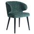 Eetkamerstoel Fiori Petrol 502 PTMD - Eetkamerstoel - PTMD - livinglovely.nl