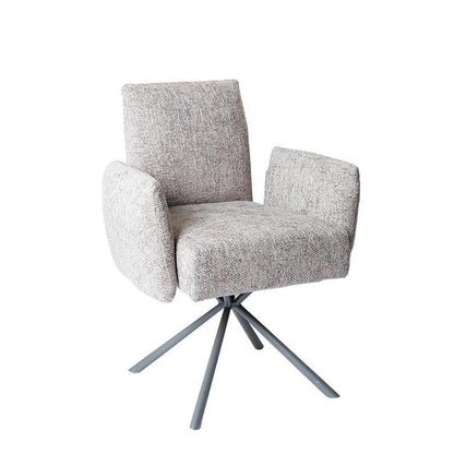 Eetkamerstoel Lex Legacy 3 Mink Metal Legs PTMD , Eetkamerstoel , PTMD , livinglovely.nl